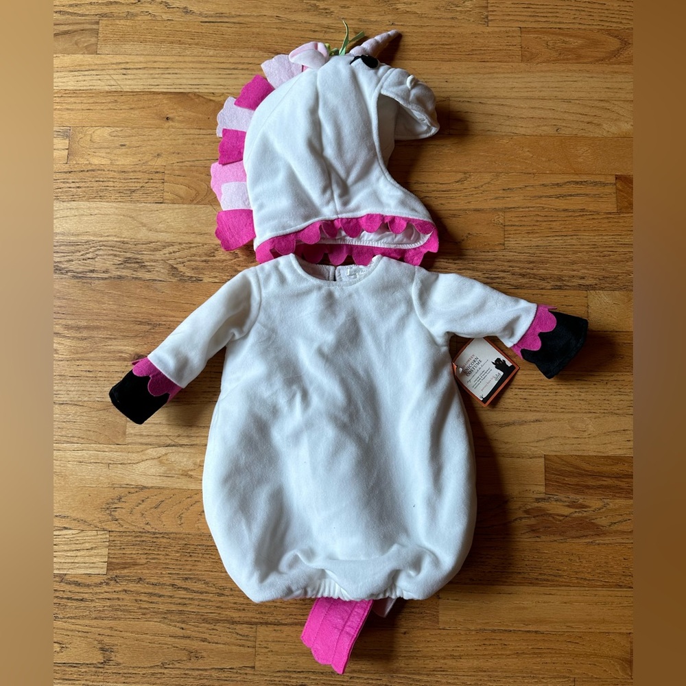 NWT Pottery Barn Kids Unicorn Costume 6-12 mos